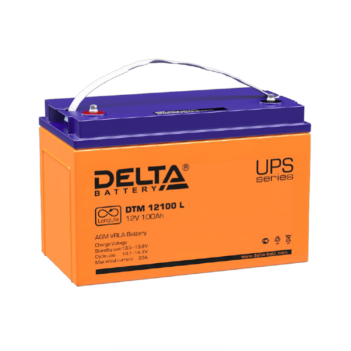 Аккумулятор Delta DTML 12V 100Ah